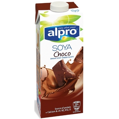 Picture of ALPRO SOYA CHOCLATE MILK 1LTR